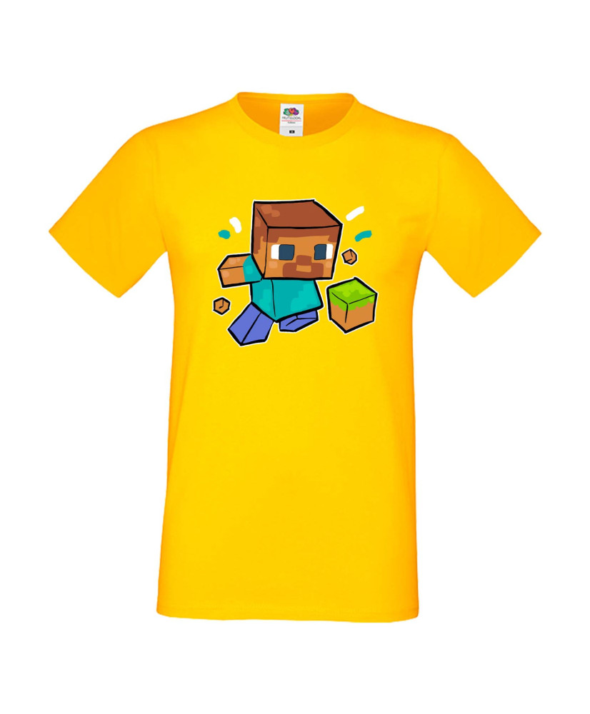 Мъжка тениска Minecraft Football