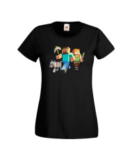 Дамска тениска Minecraft 1