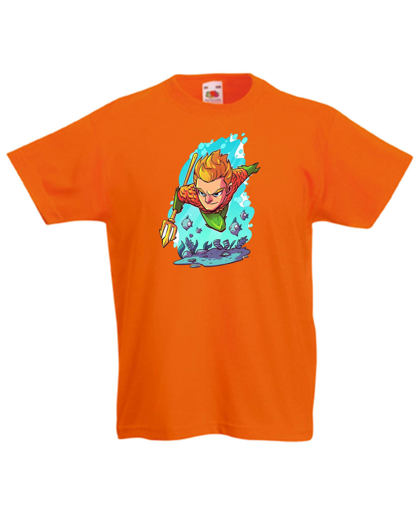 Детска тениска DC Aquaman