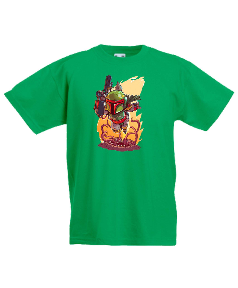 Детска тениска Star Wars Boba Fett Боба Фет