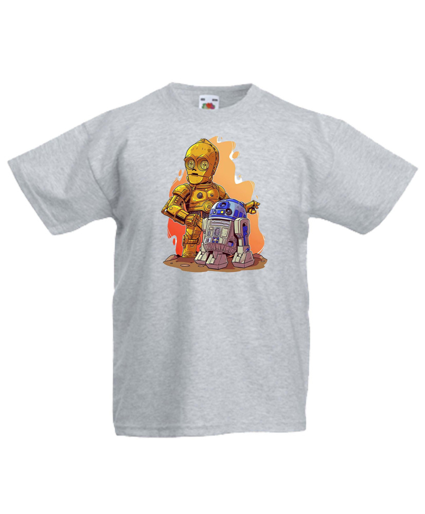 Детска тениска Star Wars R2-D2 & C3PO