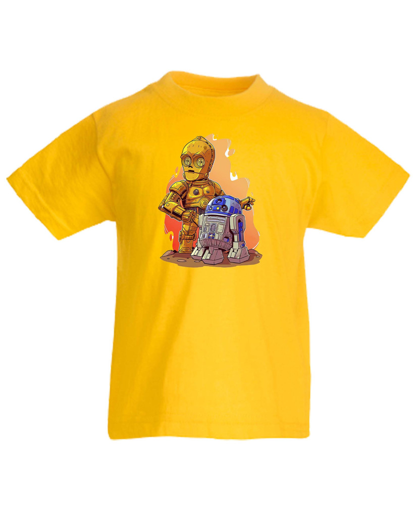 Детска тениска Star Wars R2-D2 & C3PO