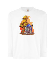 Детска тениска Star Wars R2-D2 & C3PO