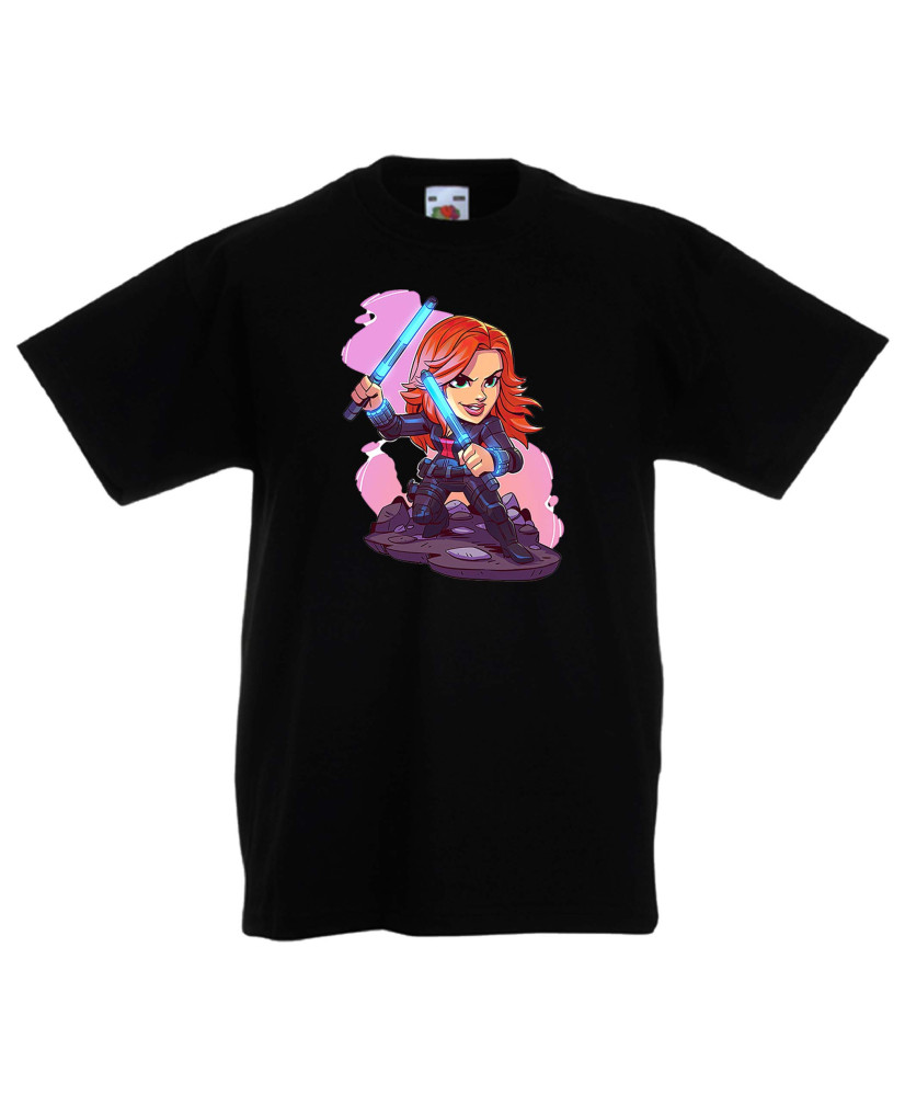 Детска тениска Marvel Black Widow Черната Вдовица