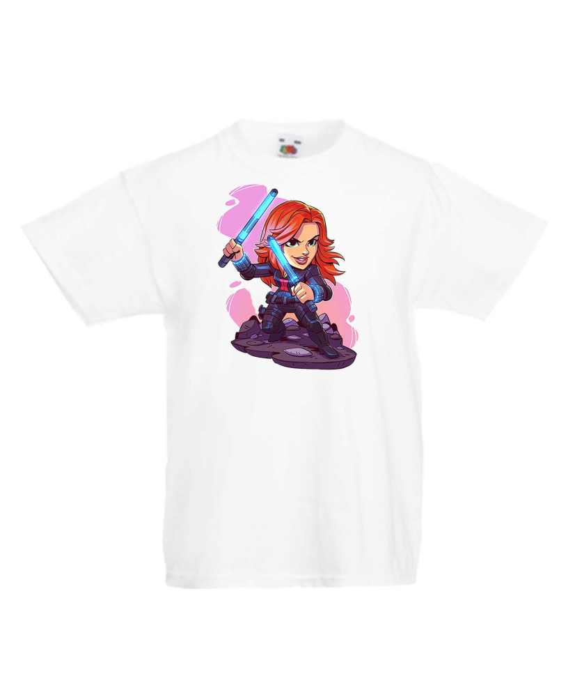 Детска тениска Marvel Black Widow Черната Вдовица