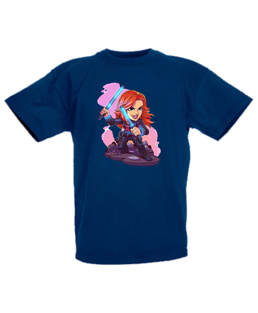 Детска тениска Marvel Black Widow Черната Вдовица