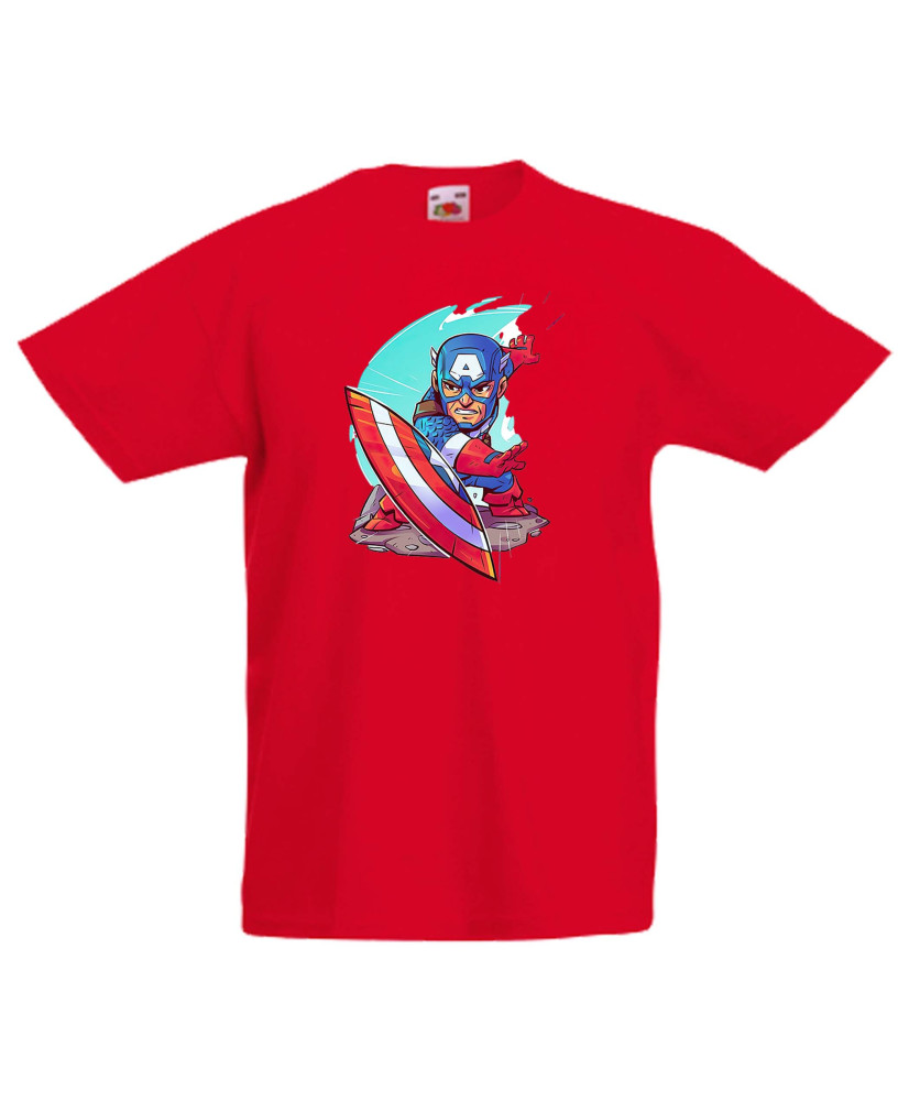 Детска тениска Marvel Captain America 1 Капитан Америка