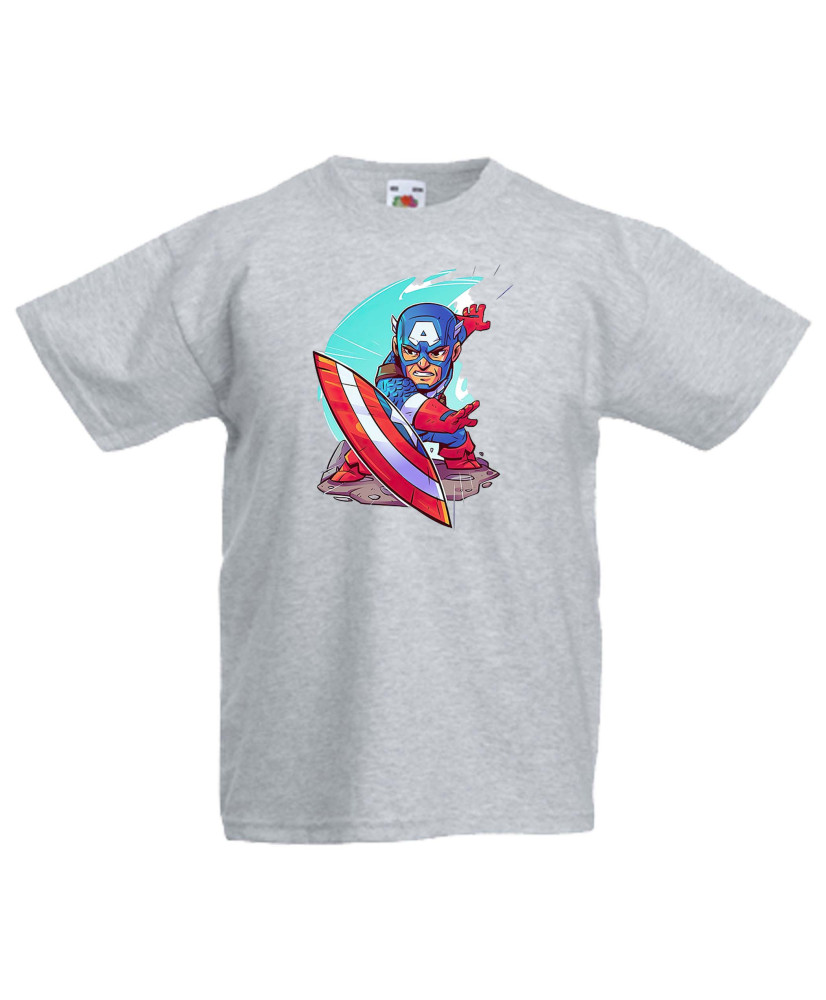 Детска тениска Marvel Captain America 1 Капитан Америка