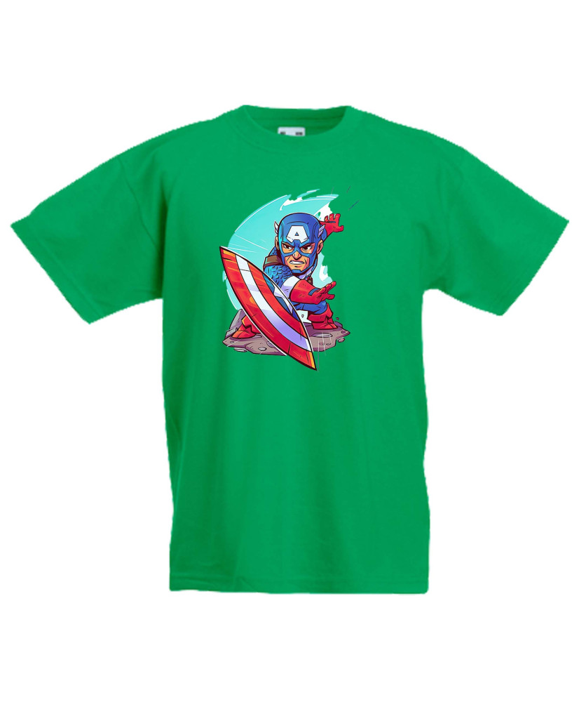 Детска тениска Marvel Captain America 1 Капитан Америка