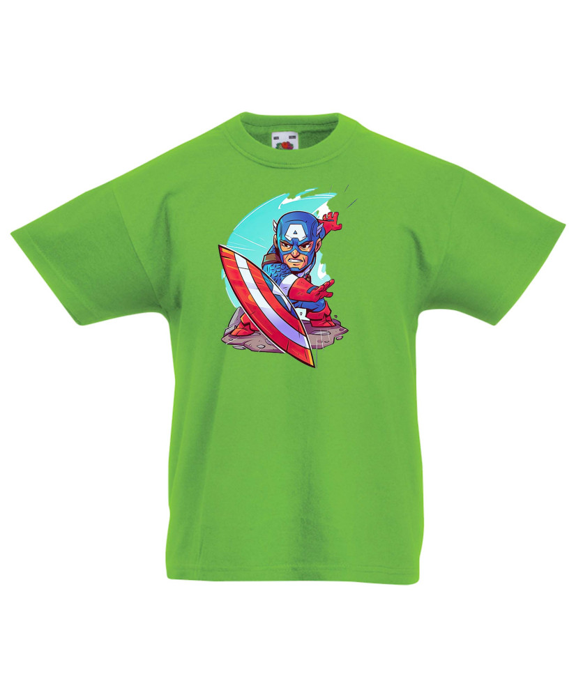 Детска тениска Marvel Captain America 1 Капитан Америка