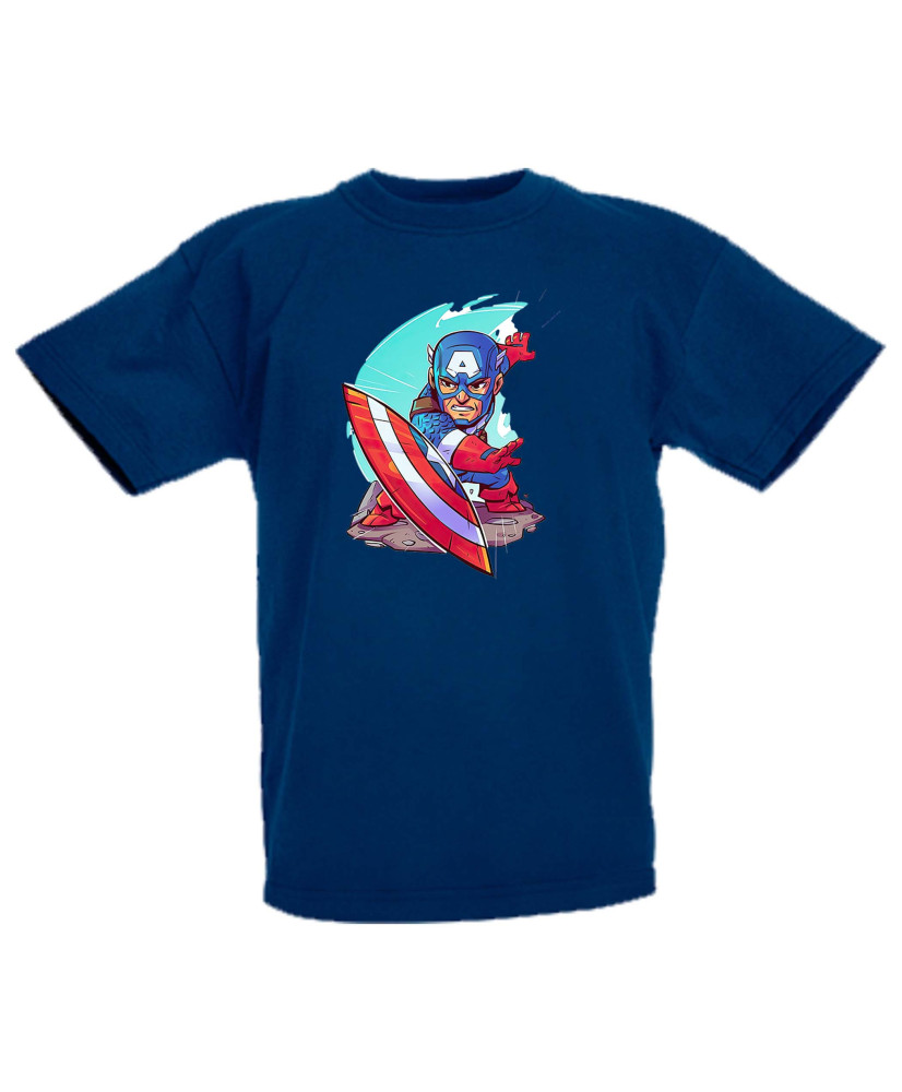 Детска тениска Marvel Captain America 1 Капитан Америка
