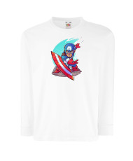 Детска тениска Marvel Captain America 1 Капитан Америка