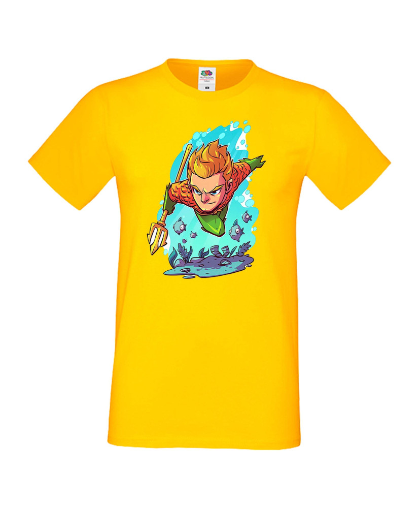 Мъжка тениска DC Aquaman Аквамен