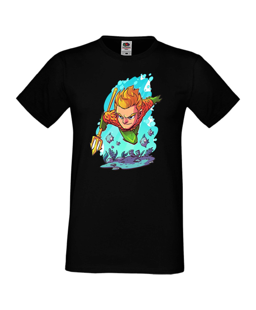 Мъжка тениска DC Aquaman Аквамен