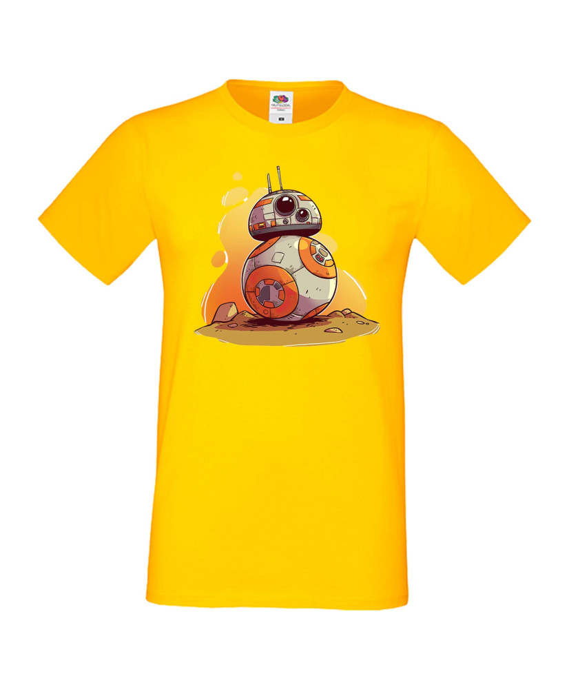 Мъжка тениска Star Wars BB-8