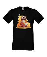 Мъжка тениска Star Wars BB-8