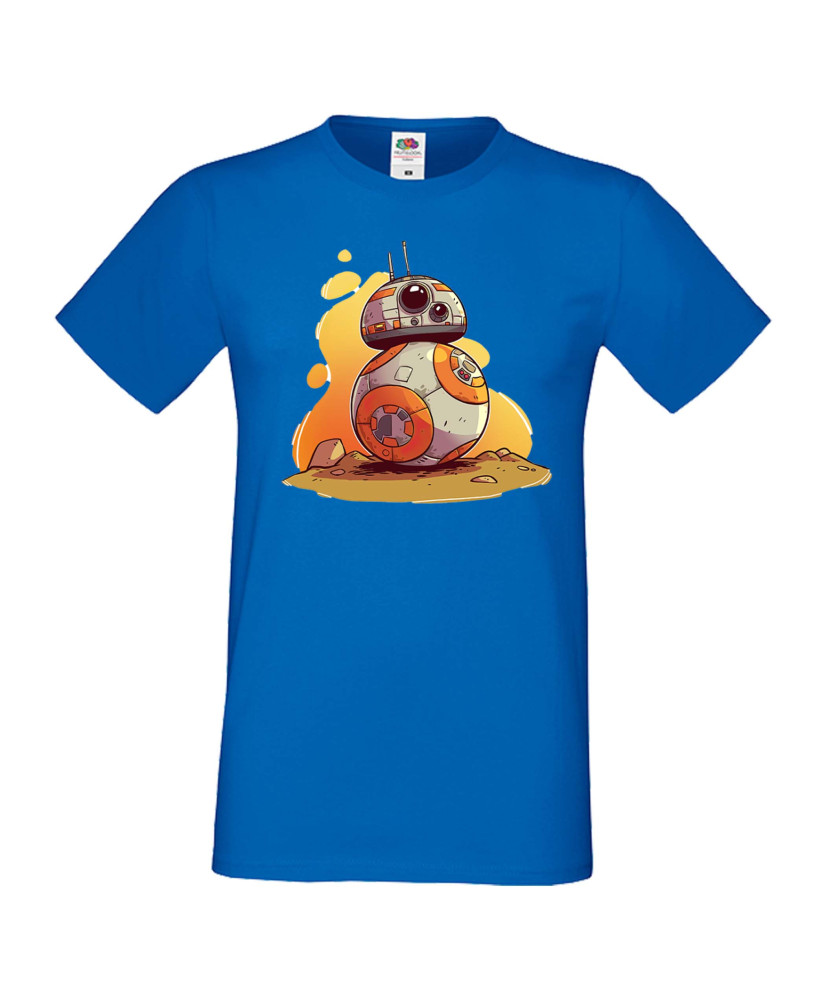Мъжка тениска Star Wars BB-8