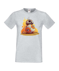 Мъжка тениска Star Wars BB-8