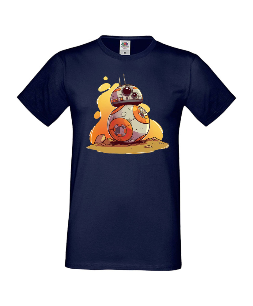 Мъжка тениска Star Wars BB-8