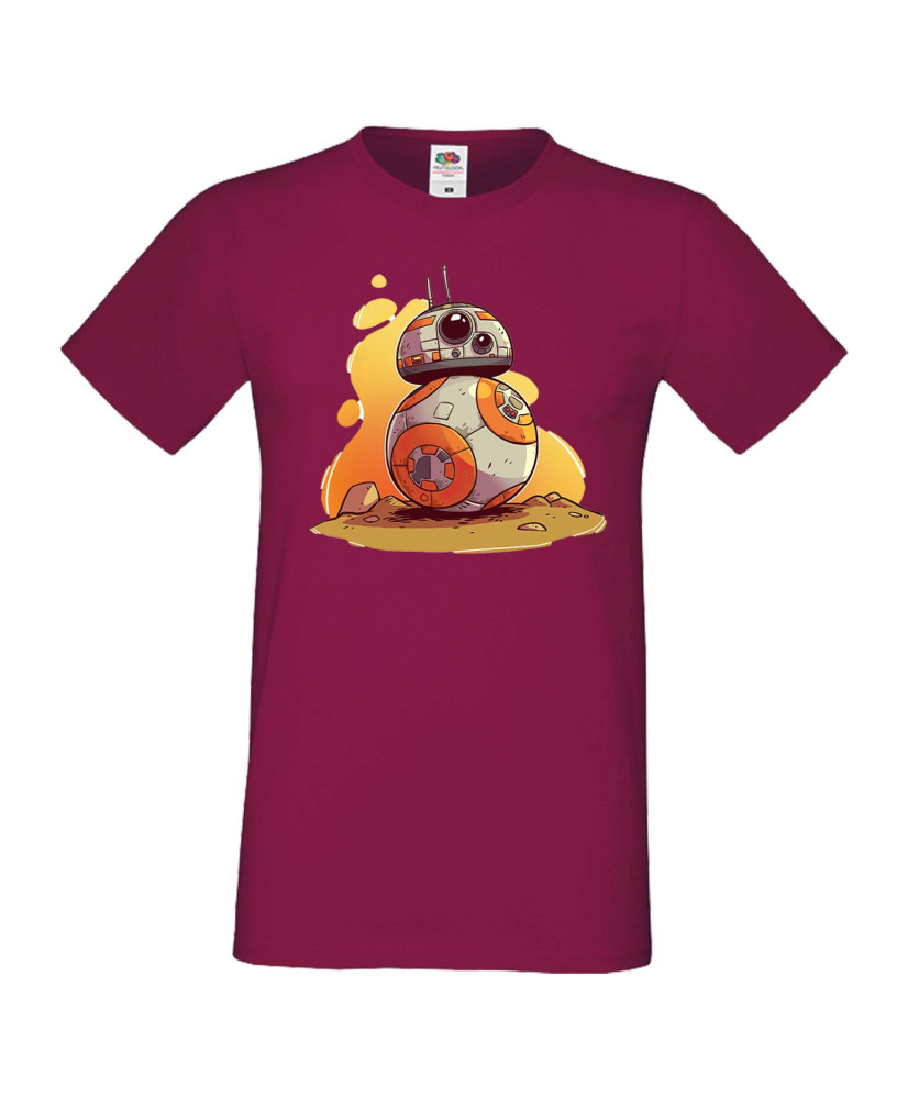 Мъжка тениска Star Wars BB-8