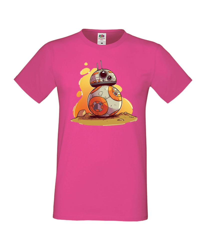 Мъжка тениска Star Wars BB-8
