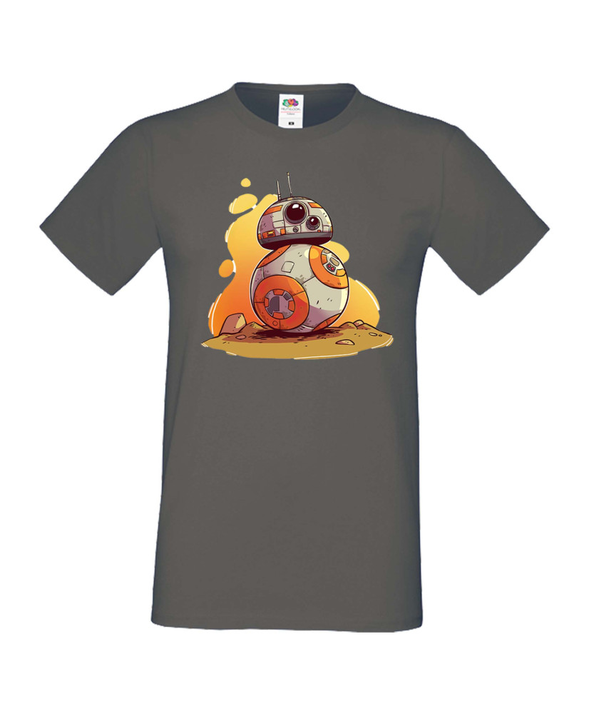 Мъжка тениска Star Wars BB-8