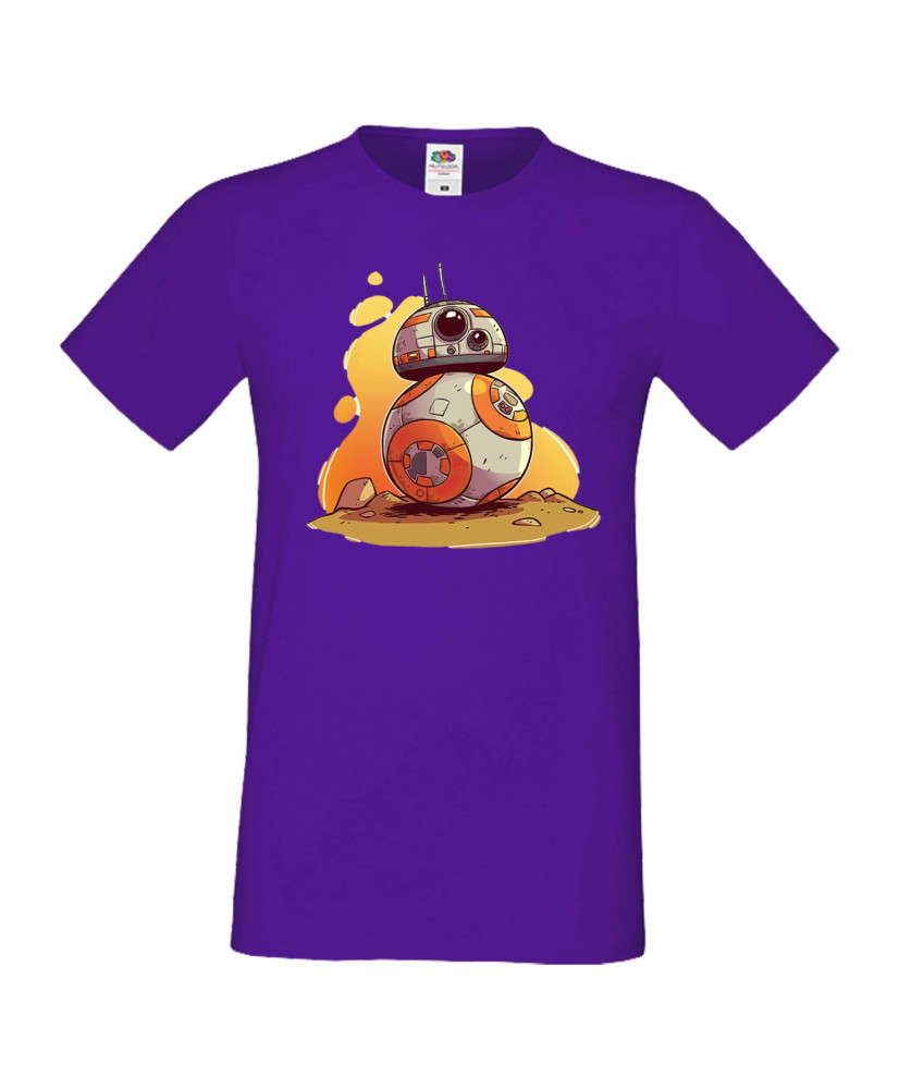 Мъжка тениска Star Wars BB-8