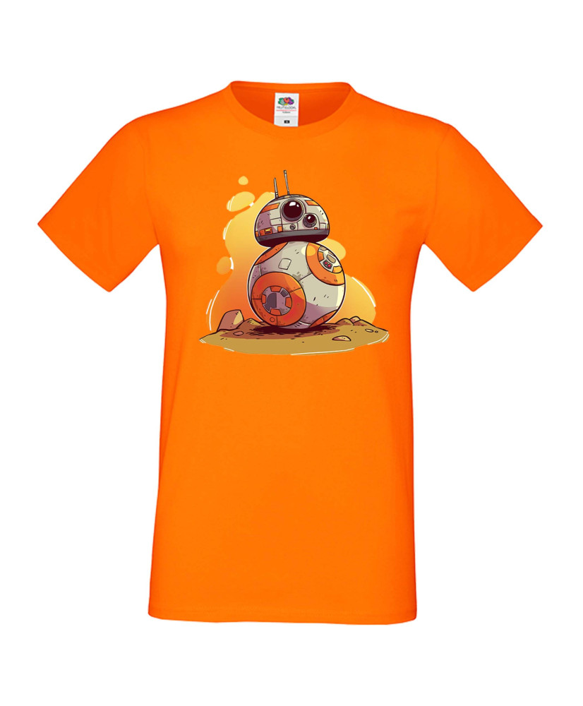 Мъжка тениска Star Wars BB-8