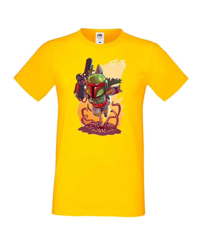 Мъжка тениска Star Wars Boba Fett Боба Фет