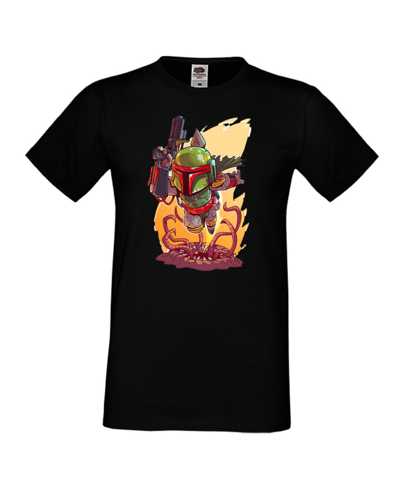 Мъжка тениска Star Wars Boba Fett Боба Фет