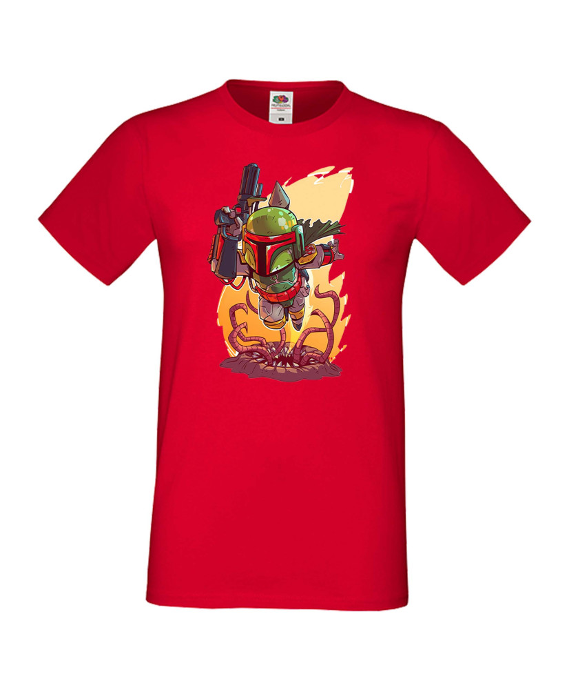 Мъжка тениска Star Wars Boba Fett Боба Фет