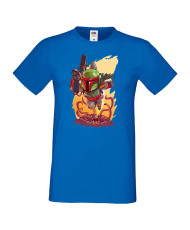Мъжка тениска Star Wars Boba Fett Боба Фет