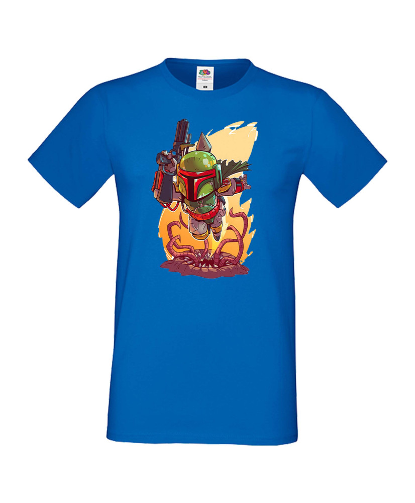 Мъжка тениска Star Wars Boba Fett Боба Фет