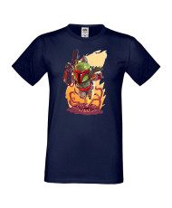 Мъжка тениска Star Wars Boba Fett Боба Фет