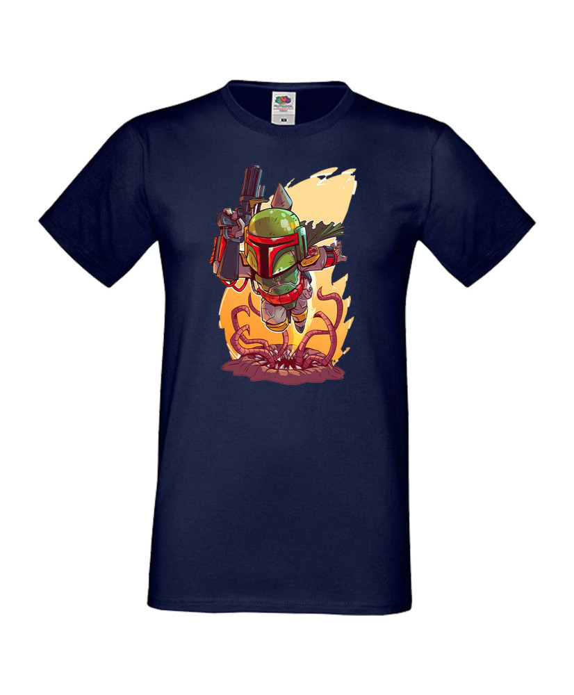 Мъжка тениска Star Wars Boba Fett Боба Фет