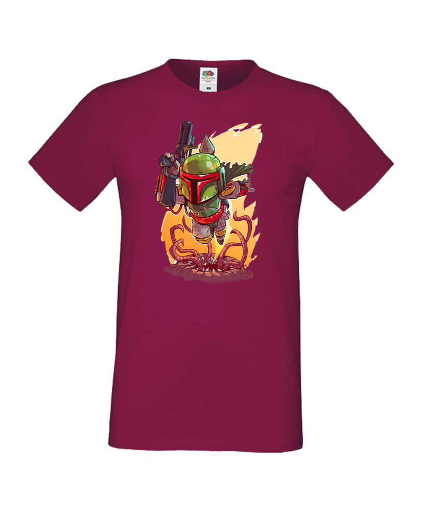 Мъжка тениска Star Wars Boba Fett Боба Фет