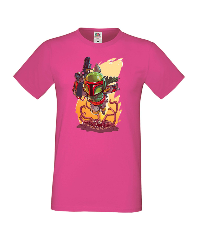 Мъжка тениска Star Wars Boba Fett Боба Фет