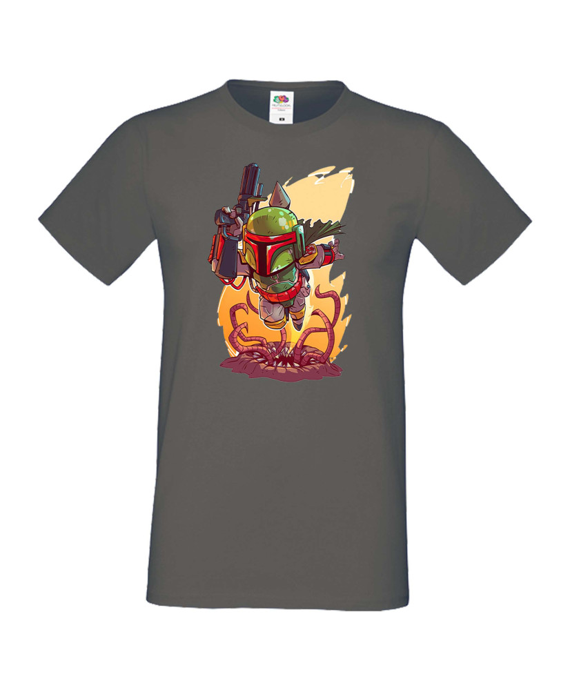 Мъжка тениска Star Wars Boba Fett Боба Фет