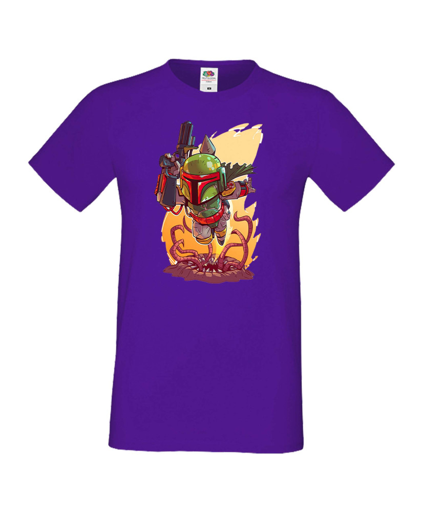 Мъжка тениска Star Wars Boba Fett Боба Фет
