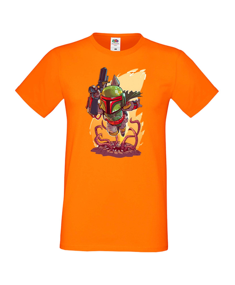 Мъжка тениска Star Wars Boba Fett Боба Фет