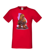 Мъжка тениска Star Wars Chewbacca Чубака