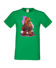 Мъжка тениска Star Wars Chewbacca Чубака