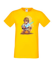 Мъжка тениска Star Wars Luke Люк Скайуокър