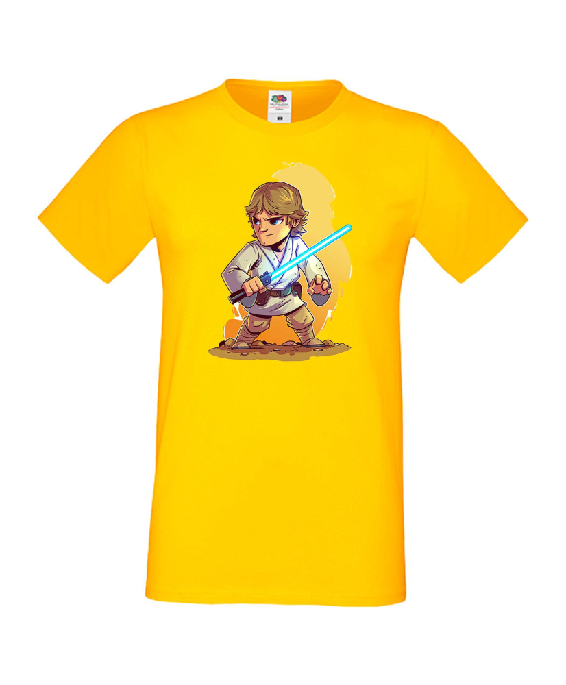 Мъжка тениска Star Wars Luke Люк Скайуокър