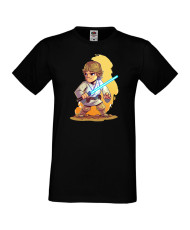 Мъжка тениска Star Wars Luke Люк Скайуокър