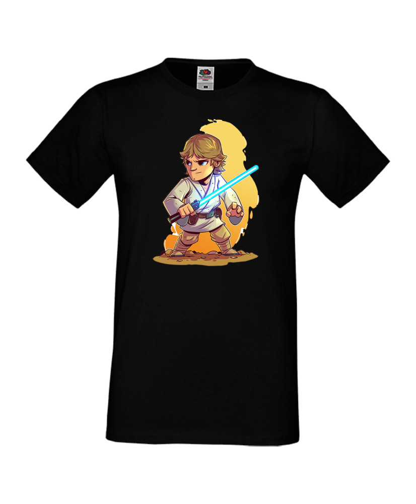 Мъжка тениска Star Wars Luke Люк Скайуокър