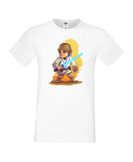 Мъжка тениска Star Wars Luke Люк Скайуокър