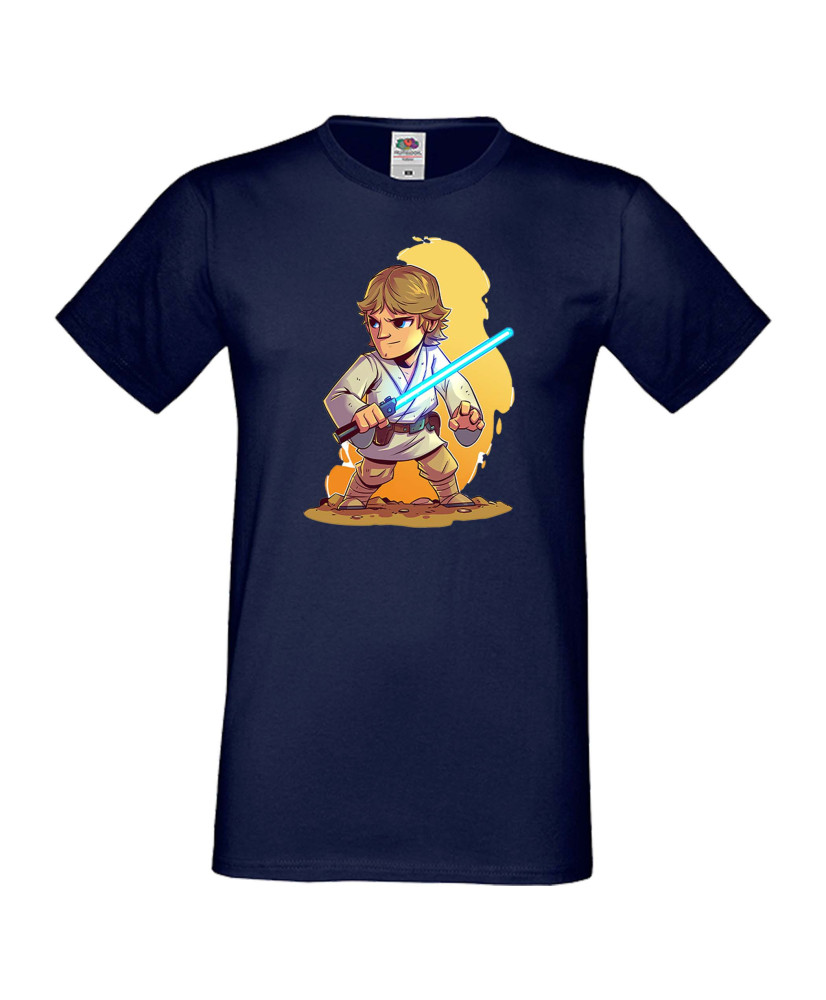 Мъжка тениска Star Wars Luke Люк Скайуокър