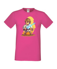 Мъжка тениска Star Wars Luke Люк Скайуокър