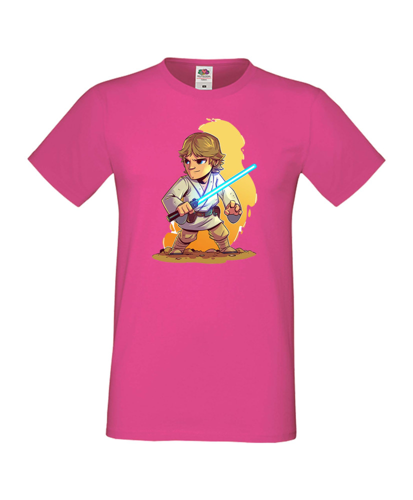 Мъжка тениска Star Wars Luke Люк Скайуокър